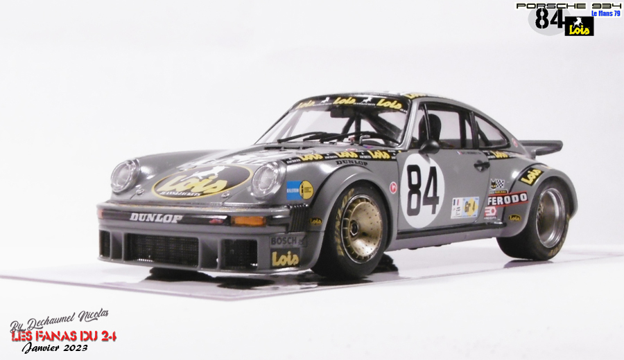 Porsche 934 - 1/24e [Tamiya / Renaissance] - Le Mans 79 - n°84 - HfMmPb-934-Lois-fini9