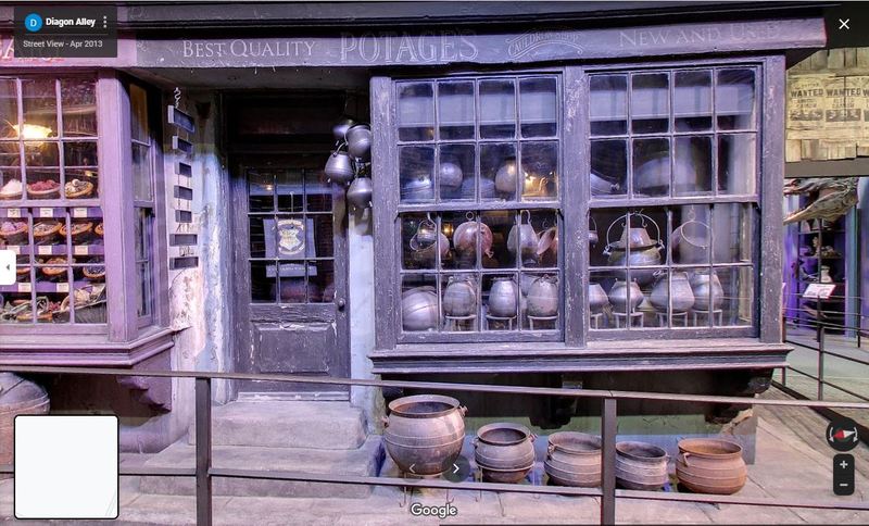 Un "Nook Book" Harry Potter et le chemin de traverse
