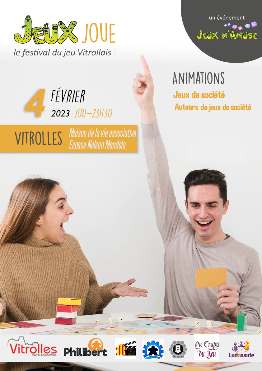 Jeux m'Amuse - Jeux Joue  -Festival du jeux de soci&eacute;t&eacute;