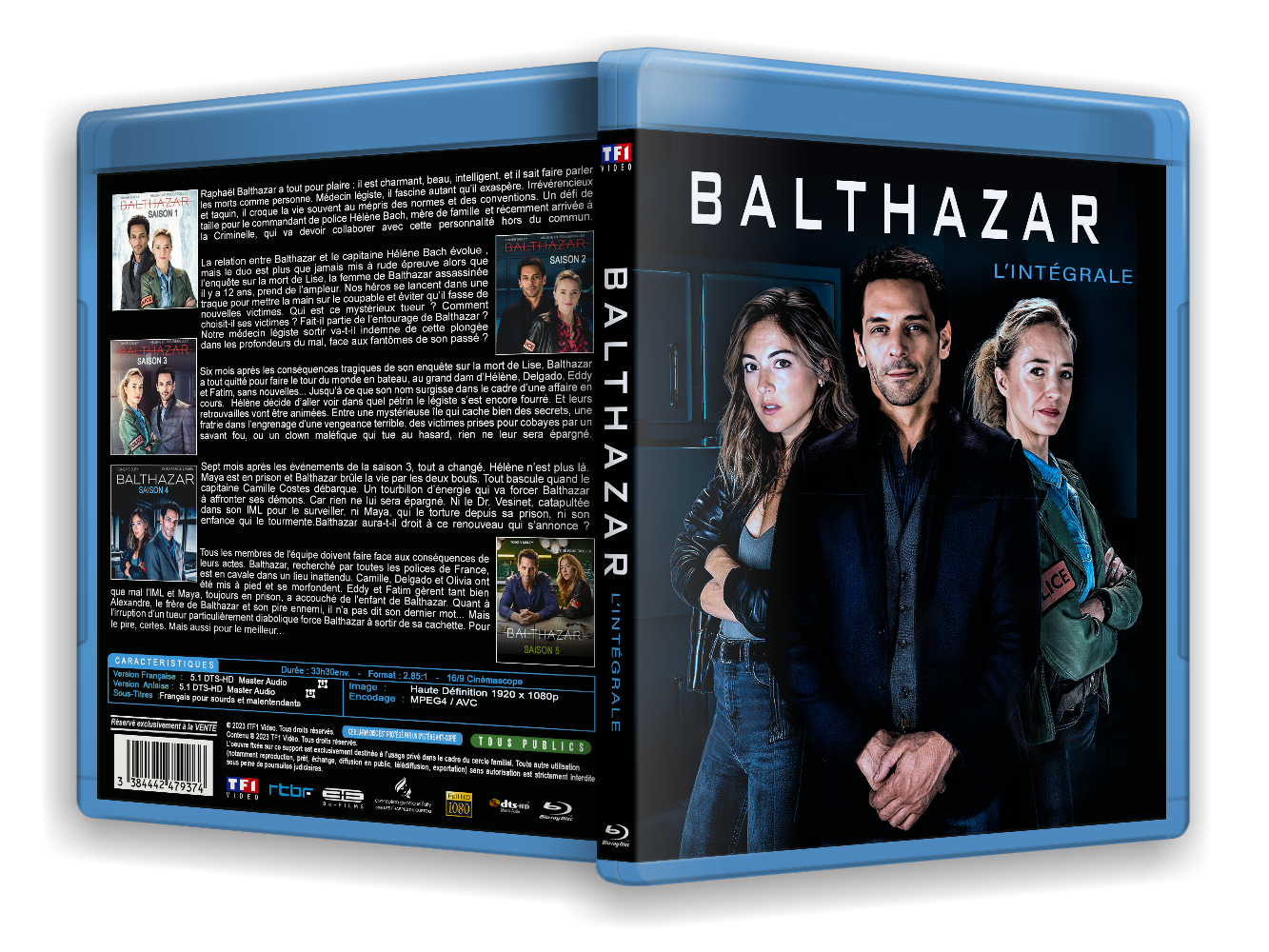 Dvd Balthazar Saison 1 Et 2