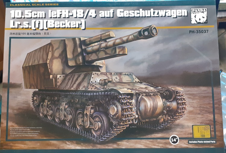 10.5cm leFH-18-4 auf Geschutzwagen Lr.s.s f  Becker 23040307491523093318151613