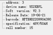 3 eme batterie en partant du bas