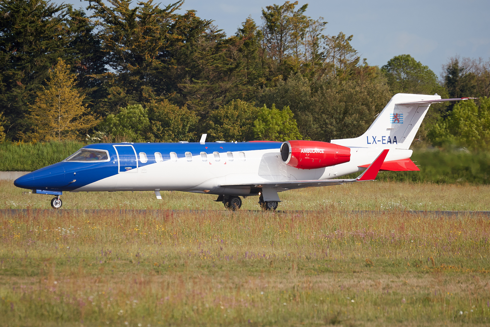 [01/05/2023] Learjet 45 (LX-EAA) Luxembourg Air Rescue XQ8TPb-GRX-7448