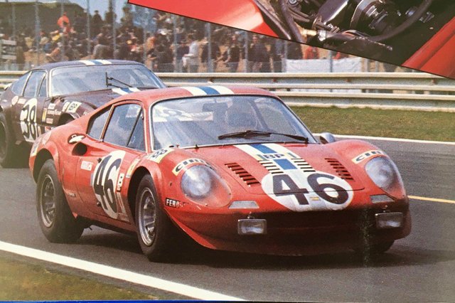 BLUETANK Ferrari Dino Special Racing 1/28 Includes Motor