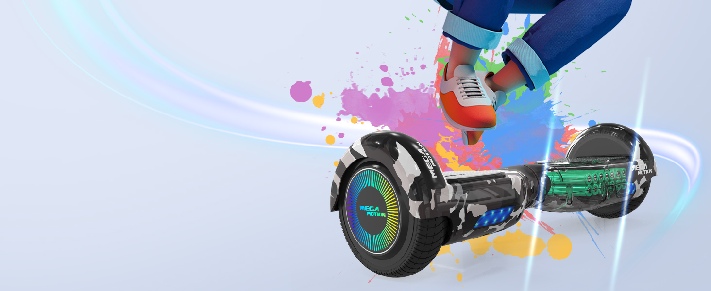 GeekMe Hoverboards Tout-Terrain 8.5 Pouces, Hoverboards SUV avec APP,  Haut-Parleur Bluetooth, Double Moteur, lumières LED, Hoverboards Tout  Terrain pour Enfants et Adultes : : Sports et Loisirs