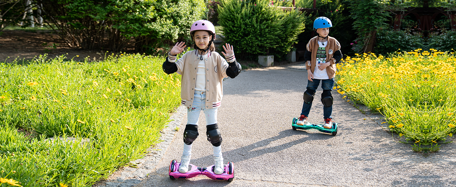 Mega motion hoverboard violet + kart noir pour enfants, hoverboard à deux  roues de 6,5 pouces avec haut-parleur bluetooth, gokart gyropode avec  lumières led, cadeau pour enfants et adolescents - Conforama