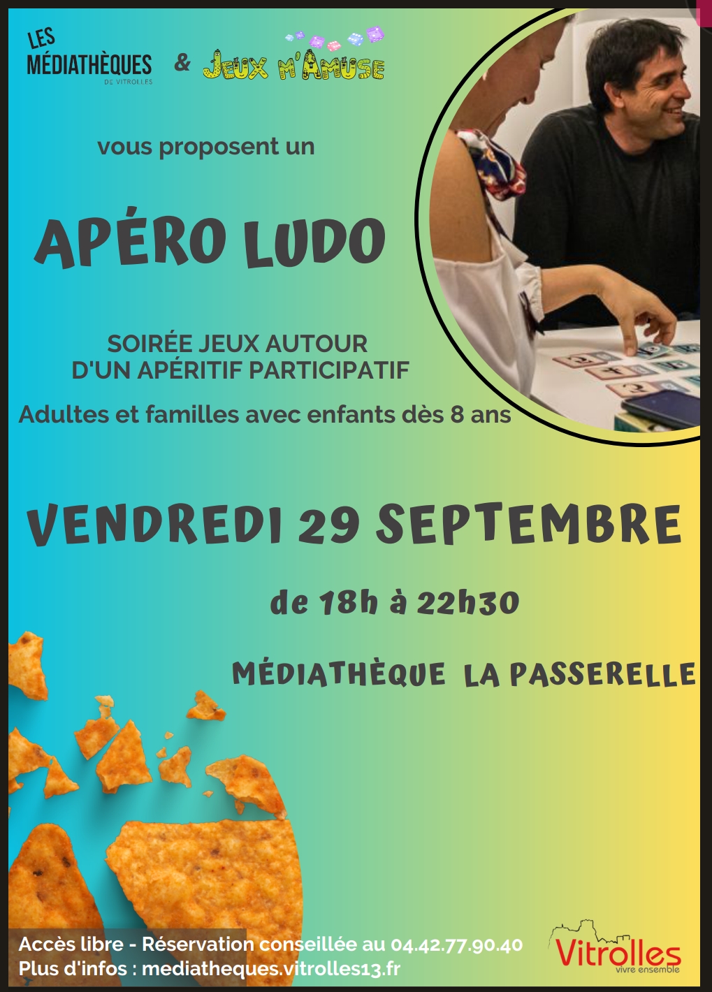 Ap&eacute;ro Ludo &agrave; la Passerelle