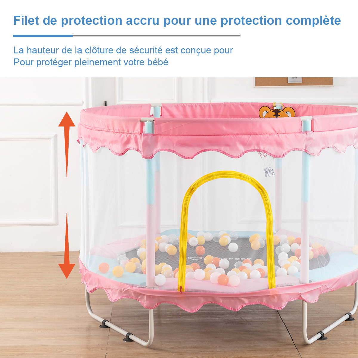 Lit de bébé Portable pliable et mobile, lit de nouveau-né, Protection  Anti-pression, transat pour bébé avec moustiquaire