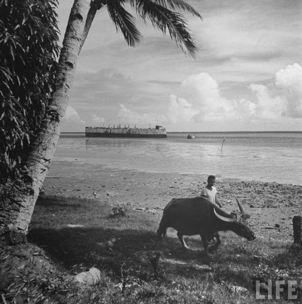 [GÉNÉRIQUE) Les Cuirassés dans tout leur état - Page 7 Kj3UQb-USS-Oregon-BB-3-33-1945-Guam