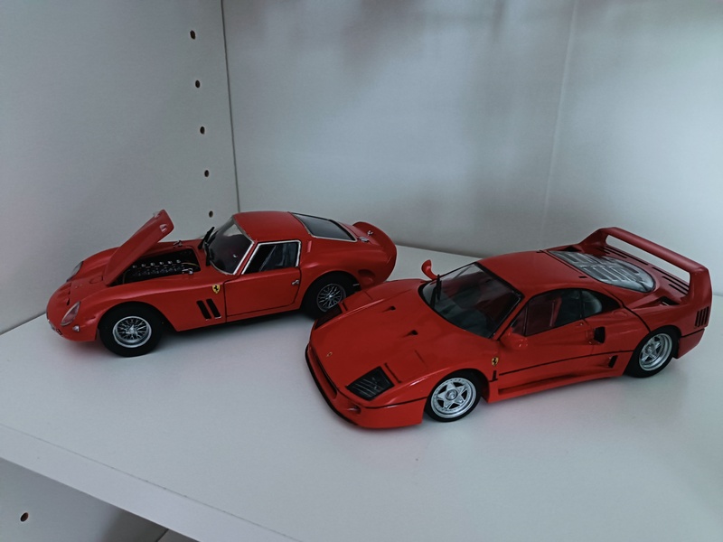 Ferrari 250 GTO - [Italeri] - 1/24 / Ferrari F40 - [Tamiya] - 1/24 / Lotus Super 7 - [Tamiya] - 1/24 23102411010426623918286674