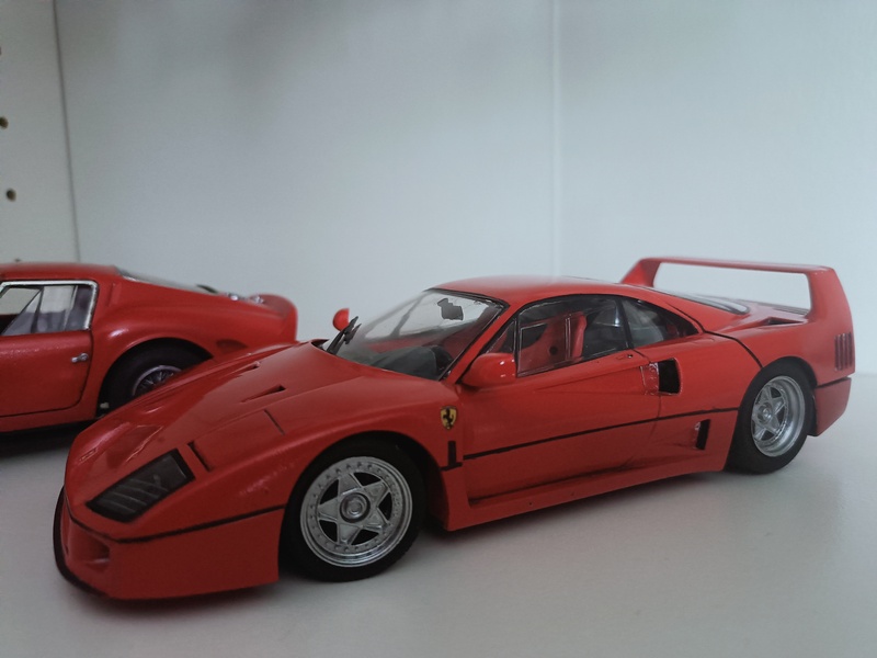 Ferrari 250 GTO - [Italeri] - 1/24 / Ferrari F40 - [Tamiya] - 1/24 / Lotus Super 7 - [Tamiya] - 1/24 23102411013126623918286675