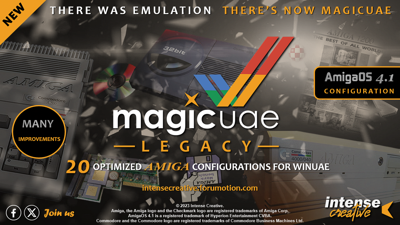 MagicUAE Legacy - 20 Optimized Configurations for Amiga Emulation in WinUAE 23111303403723955818300351