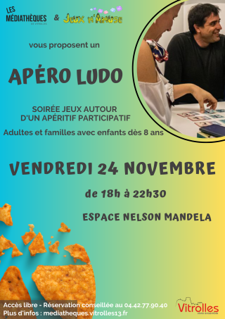 Apéro Ludo à l'espace Mandela (MVAC)