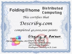certifs plieurs - Describy.com certif=40Mpts