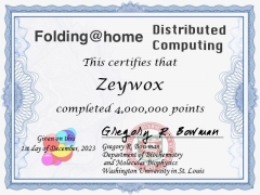 certifs plieurs - Zeywox certif=4Mpts