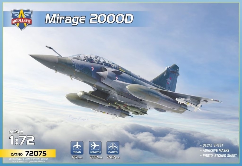 [Modelsvit] 1/72 - Dassault Mirage 2000D  23122312450219477618324148