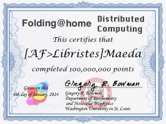 certifs plieurs - [AF>Libristes]Maeda certif=100Mpts