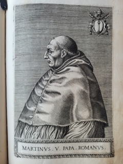 LIVRE ANCIEN in-folio XVIme 1586  louanges et portraits des 27 grands pontifes.......... - 20240113_161848