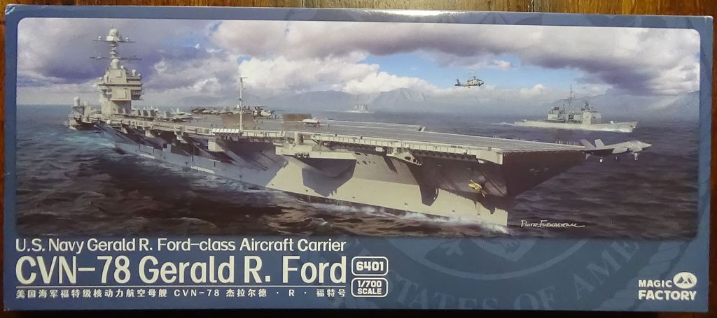 USS Gerald R Ford CVN-78, Porte-avions américain/ US Navy aircraft carrier, 2022, Magic Factory Hp60Rb-USS-Ford-01