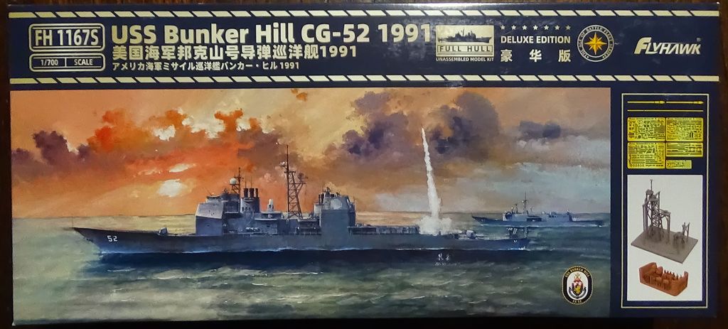 USS Bunker Hill CG-52 (1991), 1991, Flyhawk, Deluxe edition Uo60Rb-USS-Bunker-Hill-01