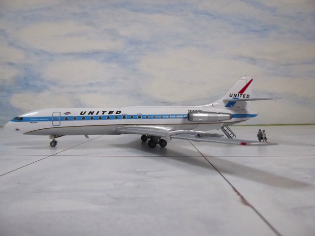 [Authentic] Caravelle SE210 VI-R United 1/144 Rou3Rb-SE201-Caravelle-VIR-5