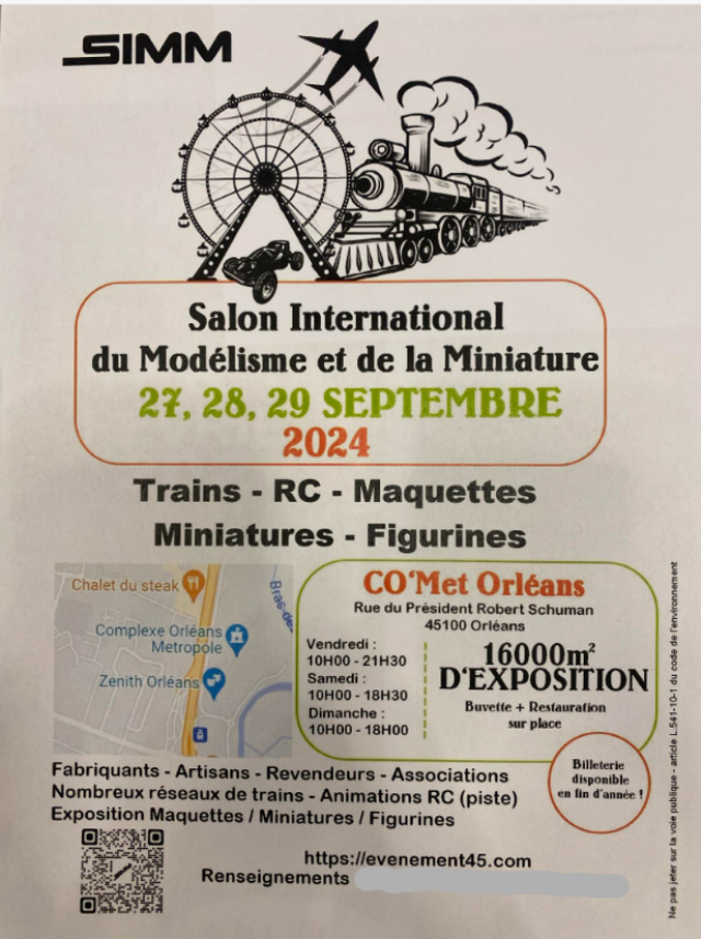 Salon Internatinal du Modelisme et de la Maquette Orléans 27-28-29 sept  24022008574723576218360008