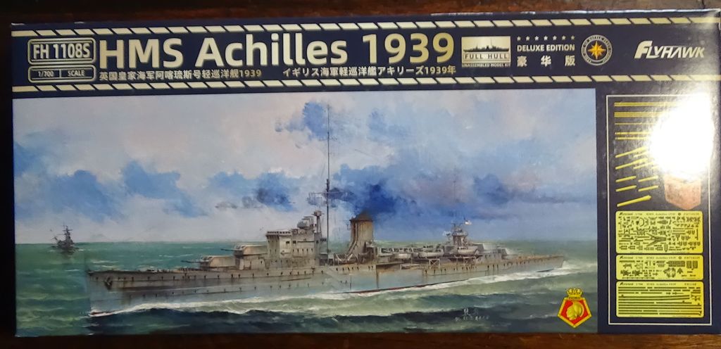 HMS Achilles, croiseur léger, 1939, Flyhawk UVGFRb-1939-HMS-Achilles-02