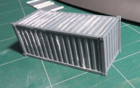 Container 20 pieds 1/72 impression 3D test shot nouveauté à venir 2403150938328370418372064