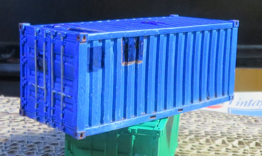 Container 20 pieds 1/72 impression 3D test shot nouveauté à venir 2403180556498370418373940