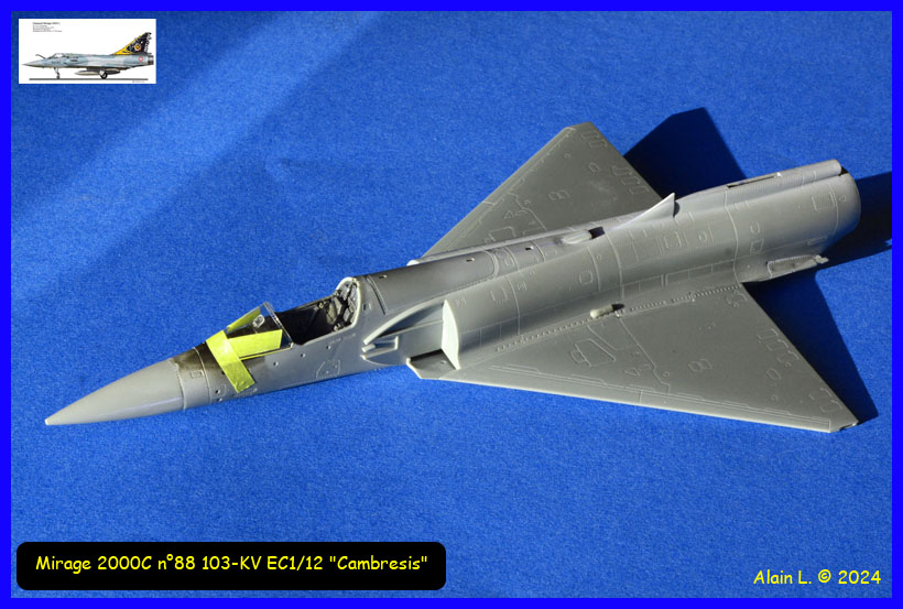 [Kinetic] 1/48 - Dassault Mirage 2000C   2403271031435585018378725