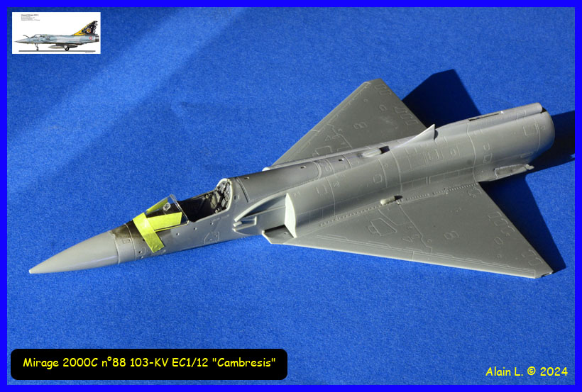 [Kinetic] 1/48 - Dassault Mirage 2000C