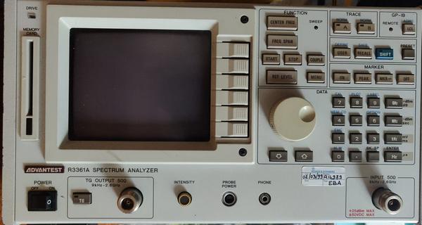 Advantest R3365a Remise en état d'un analyseur de spectre R3361A Advantest