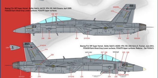 [Hasegawa] 1/72 - Boeing F/A-18F Super Hornet VFA-103    24033010371519477618380584