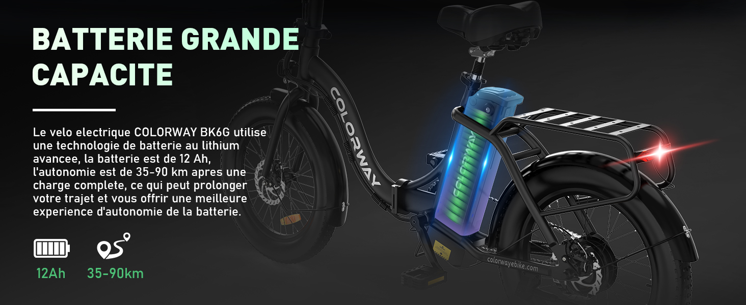 Vélo Électrique Skateflash FLY XL Pliable 20" Fat Bike - 250W 10Ah, Shimano 7 Vitesses, Pneus Large Tout-Terrain