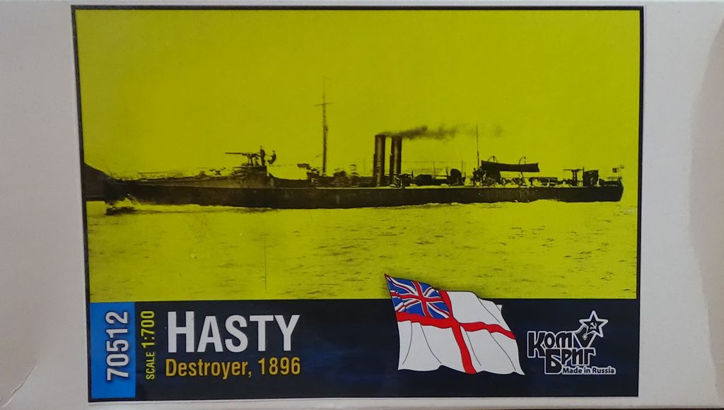 Les premiers destroyers britanniques, 1893 à 1900, Combrig Fc3fSb-EarDest-21-Hasty