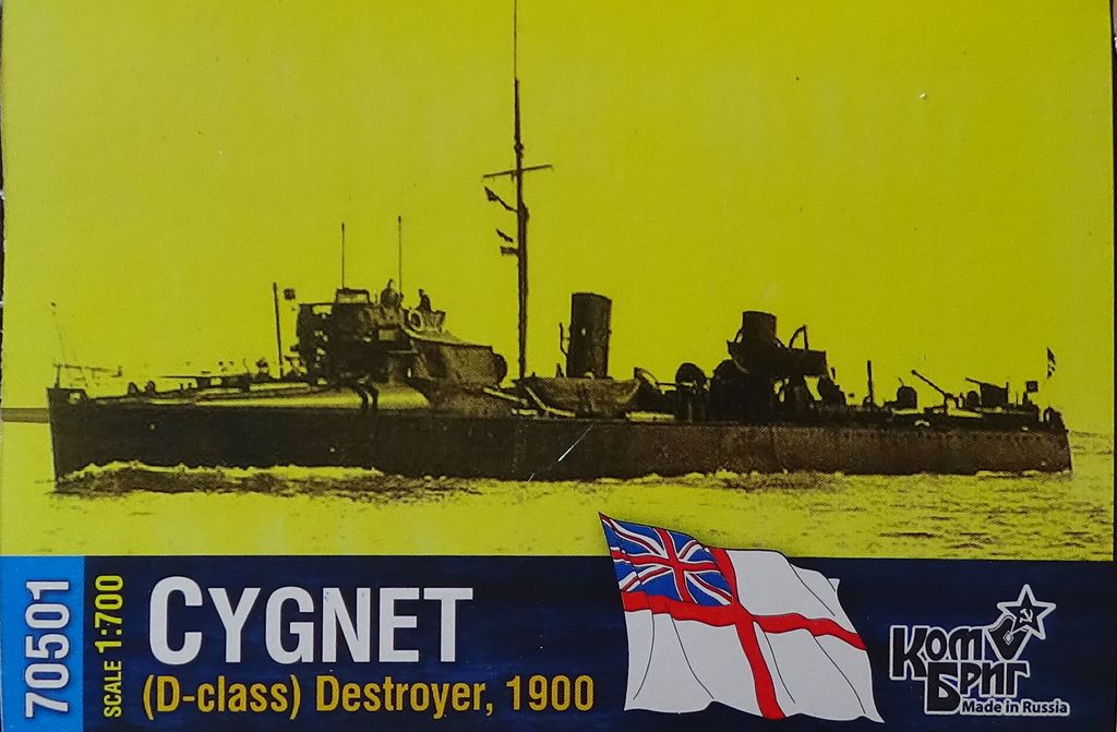 Les premiers destroyers britanniques, 1893 à 1900, Combrig Mc3fSb-EarDest-45-Cygnet