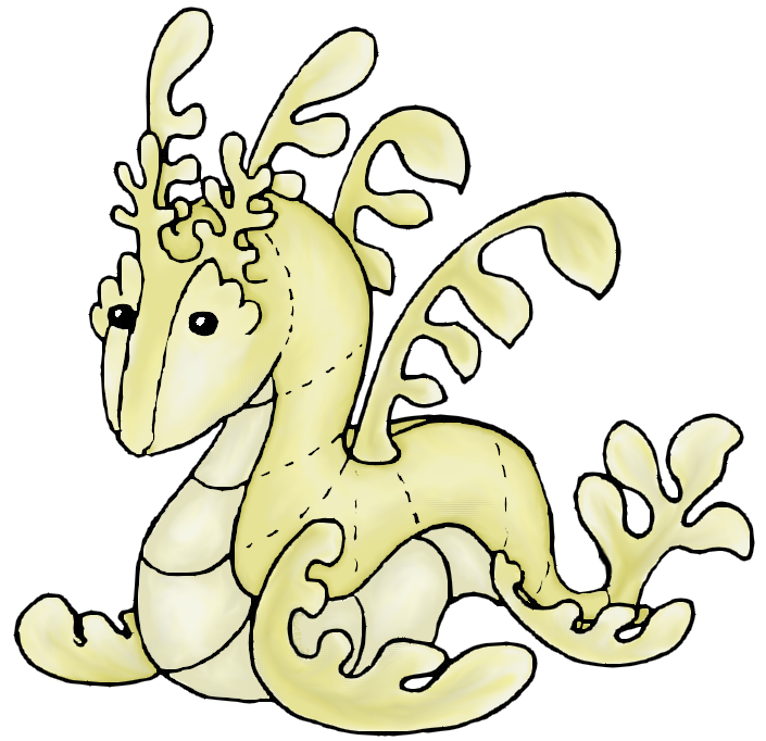 Plushie test digital jaune