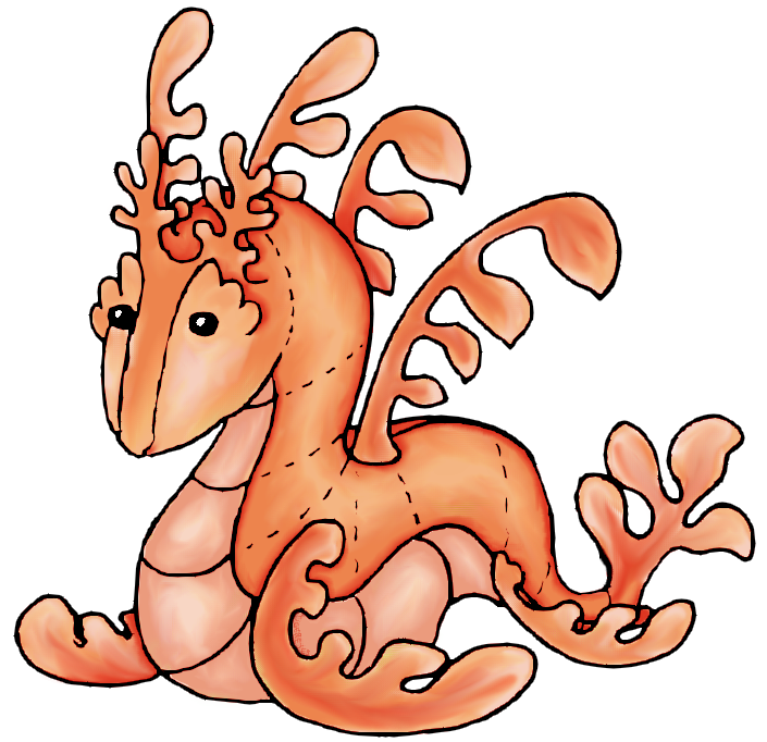 Plushie test digital orangeorange