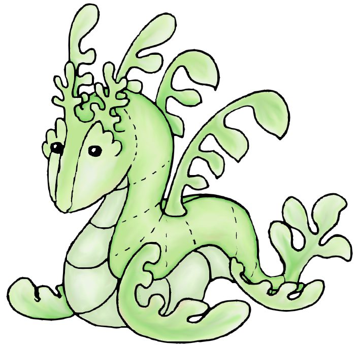 Plushie test digital pomme