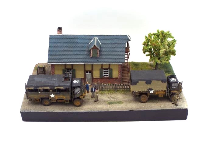 Fil rouge 2024 1/76 Bedford QLT & QLD Airfix 05omSb-anglais-Normandie-7