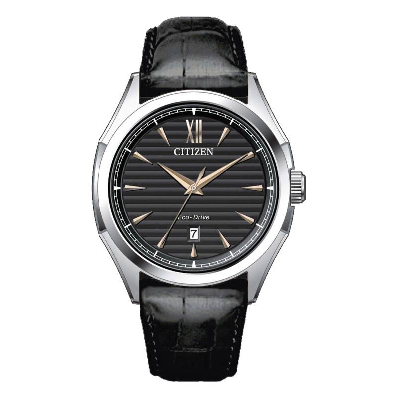 Montre quartz bracelet cuir 120€ 24060510112416407118417290