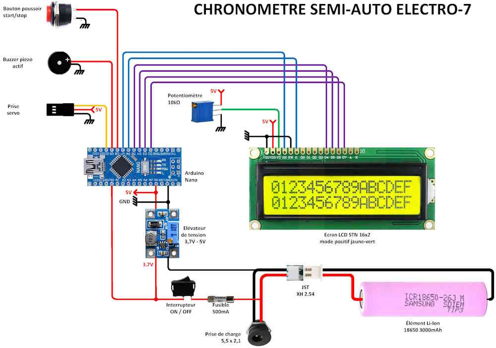 Fabrication d'un chrono Electro 7 24070303494426698318430115