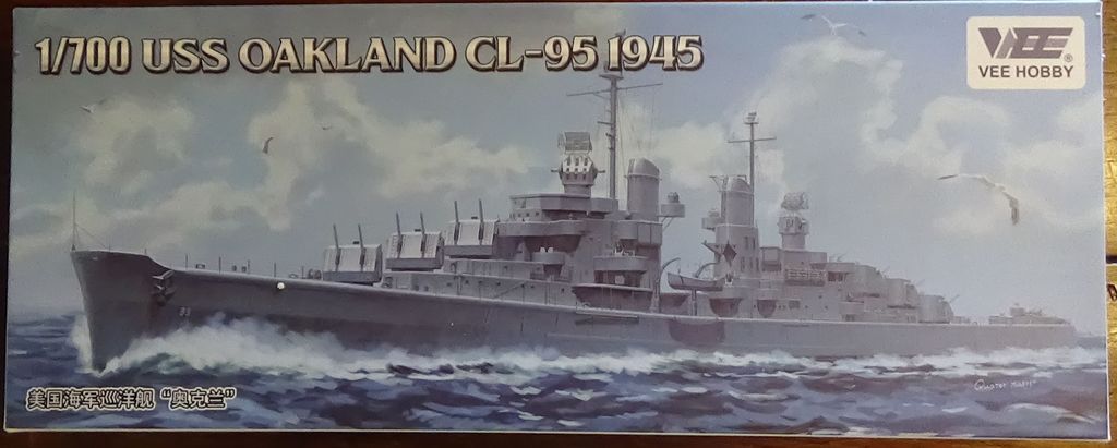 USS Oakland CL-95, Croiseur léger américain/ US Light Cruiser, VEE HOBBY, Edition standard THg0Sb-USS-Oakland-01