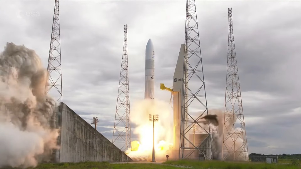 9 juillet 2024 : La France perd à la baballe, mais gagne dans le spatial ! TR51Sb-Ariane6-7