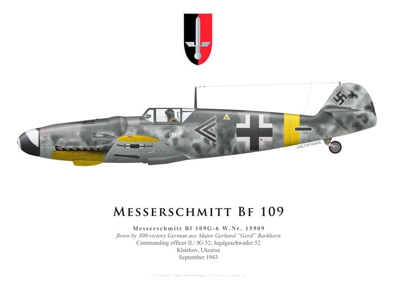 [Revell] 1/32 - Messerschmitt Bf 109 G-6 de Gerhard BARKHORN   (bf109)  24072206283024598718440074