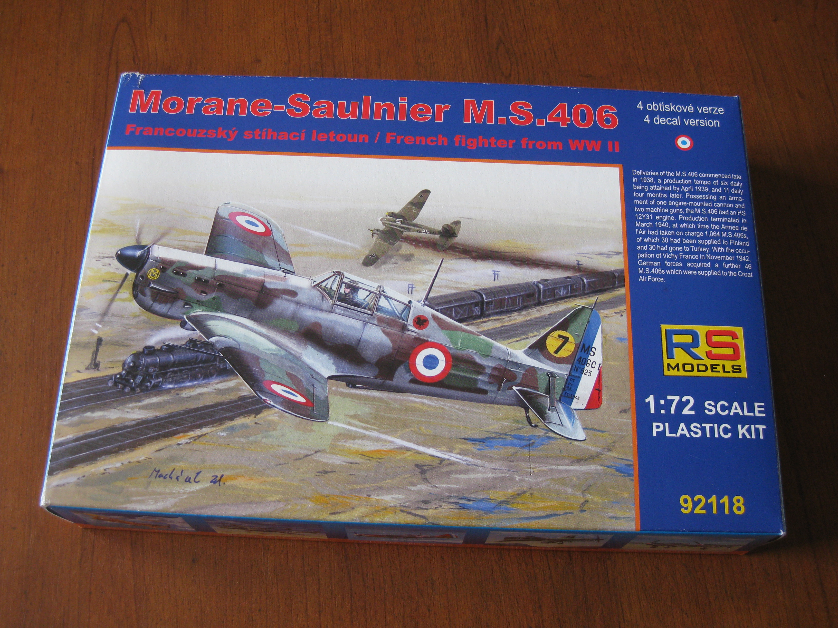 [RS Models] Morane Saulnier MS406 2407230408593532818440494