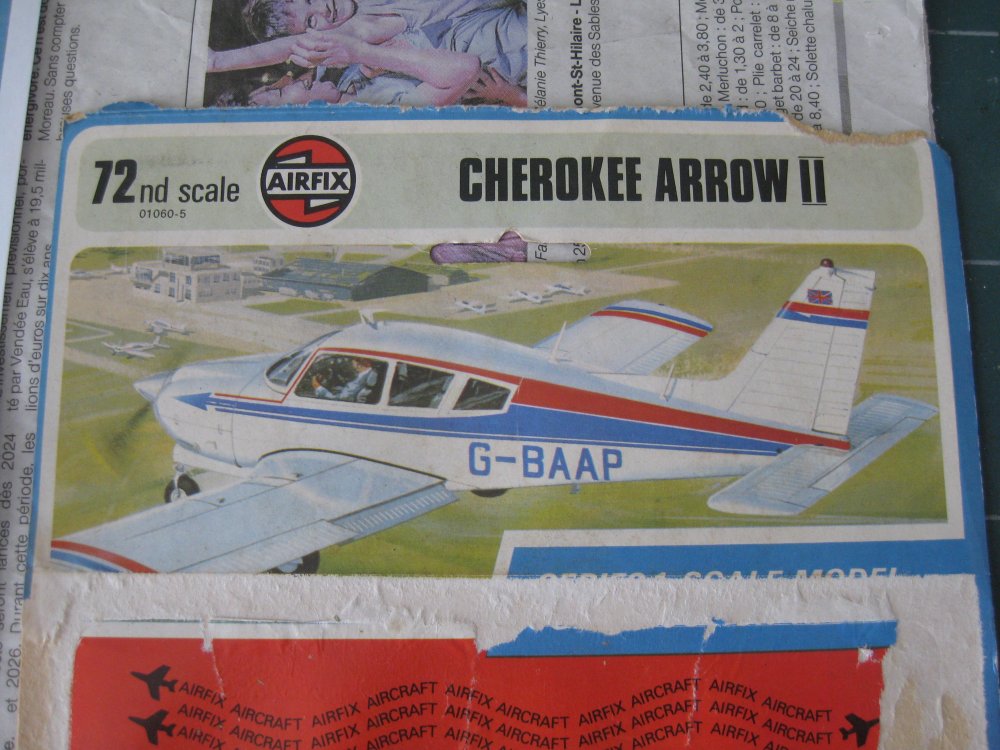 [Airfix] Piper Cherokee Arrow II - FINITO 2408030217033532818446948