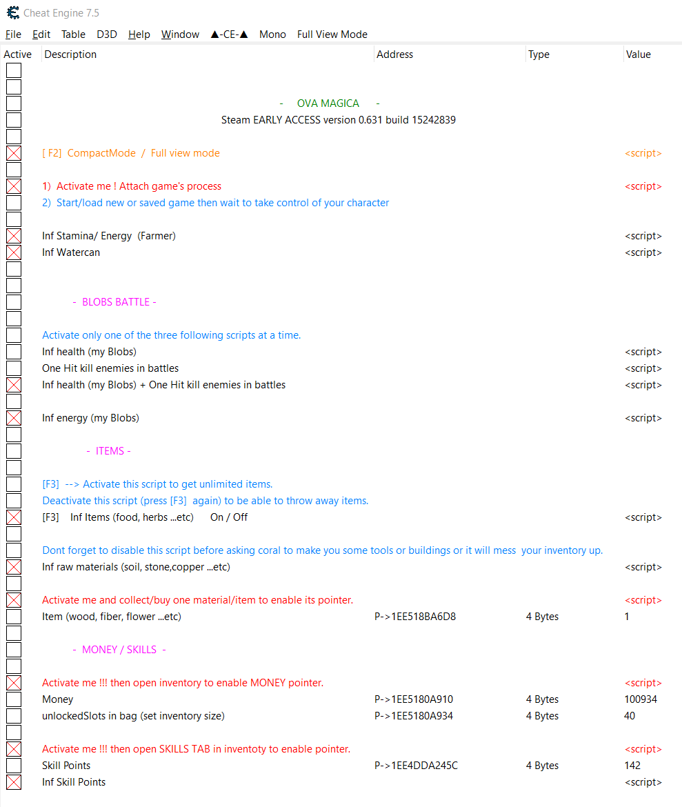 [REQUEST] Ova Magica - Page 3 - FearLess Cheat Engine