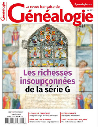 Revue Française de Généalogie. Août-Septembre 2024 [pdf]