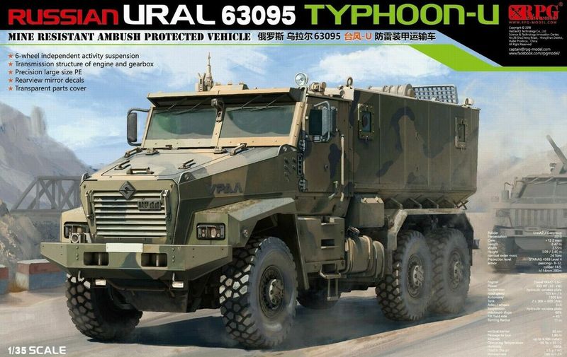 [RPG] 1/35 - URAL 63095 Typhoon-U  24083010035819477618457863